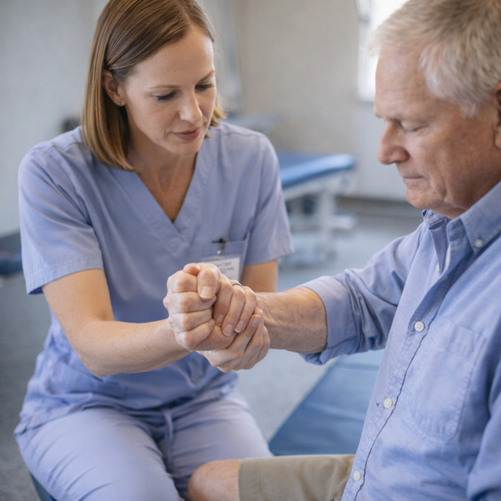 Hand and wrist pain treatment for sports injuries